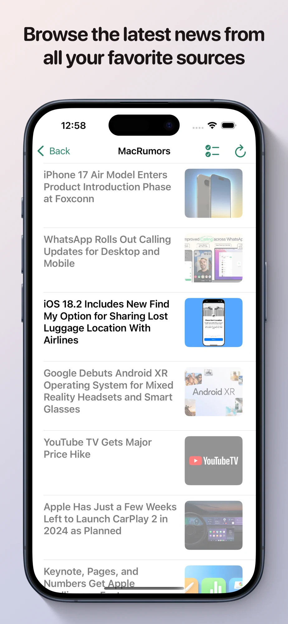 FeedPillar — iPhone App Store screenshot 2