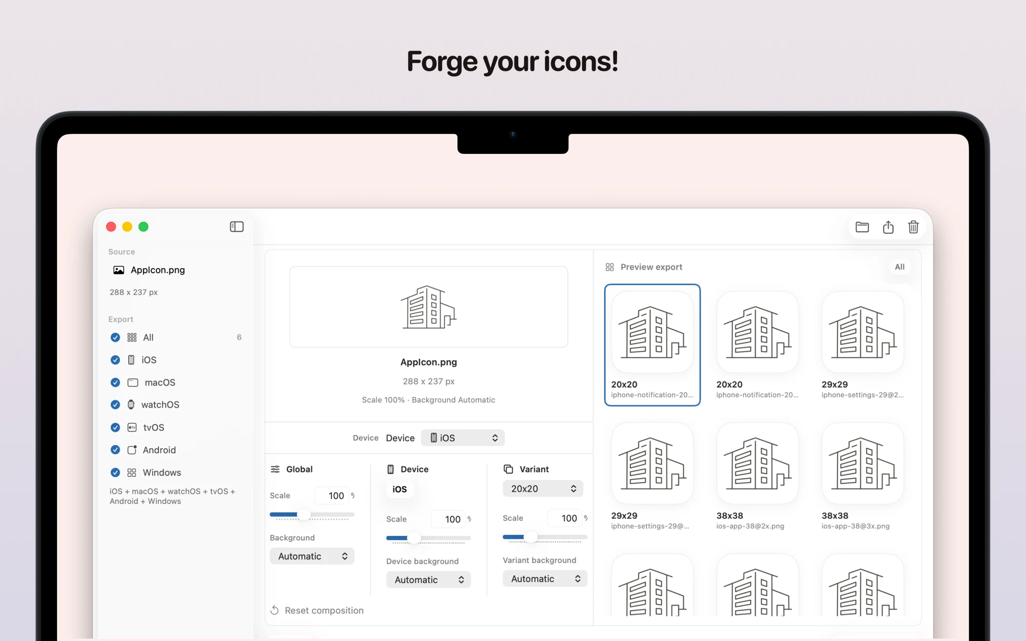 Phidias — Mac App Store screenshot 1