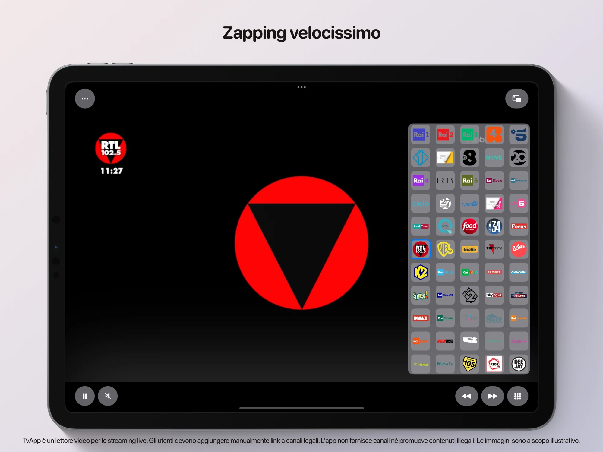 TvApp — iPad App Store screenshot 1