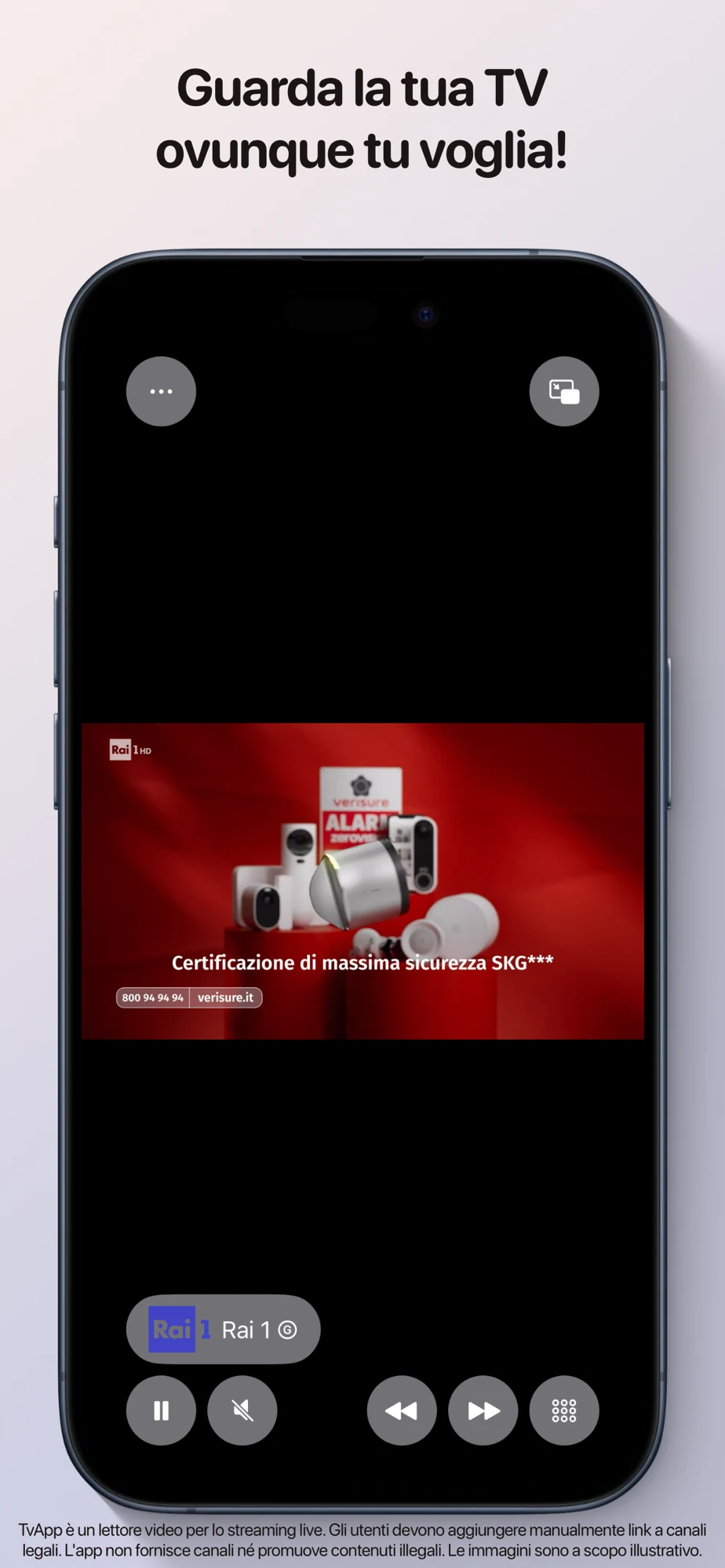 TvApp — iPhone App Store screenshot 1