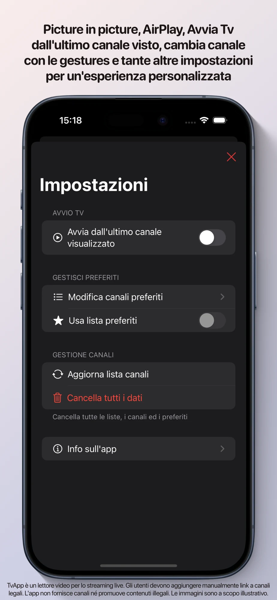 TvApp — iPhone App Store screenshot 4